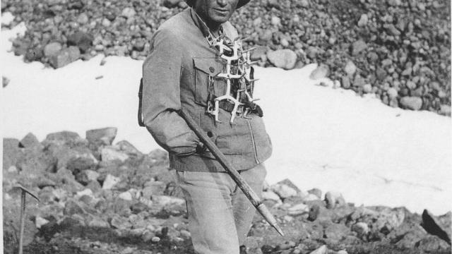 Kurt Schlosser 1943 in den Alpen