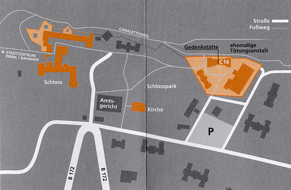 Lageplan Schloss